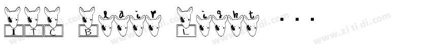 ITC Blair Light字体转换
